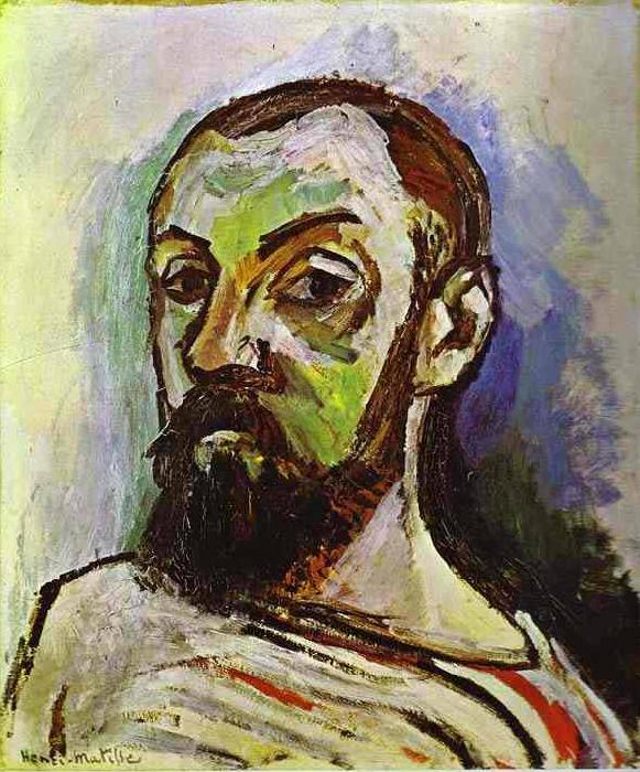 Henri Matisse Self Portrait in a Striped Tshirt China oil painting art